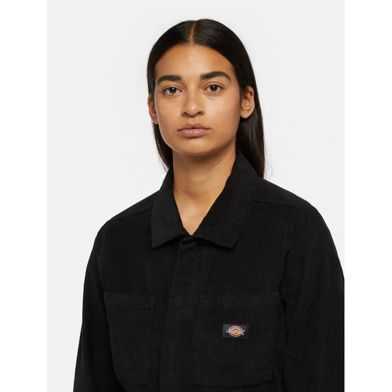 Black Coverall Dickies Corduroy W