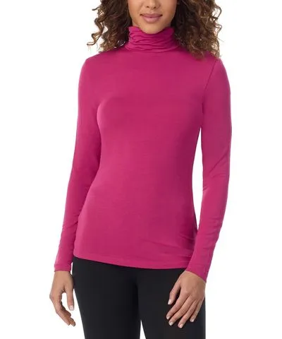 Cuddl Duds Softwear Turtleneck Top Long Sleeve