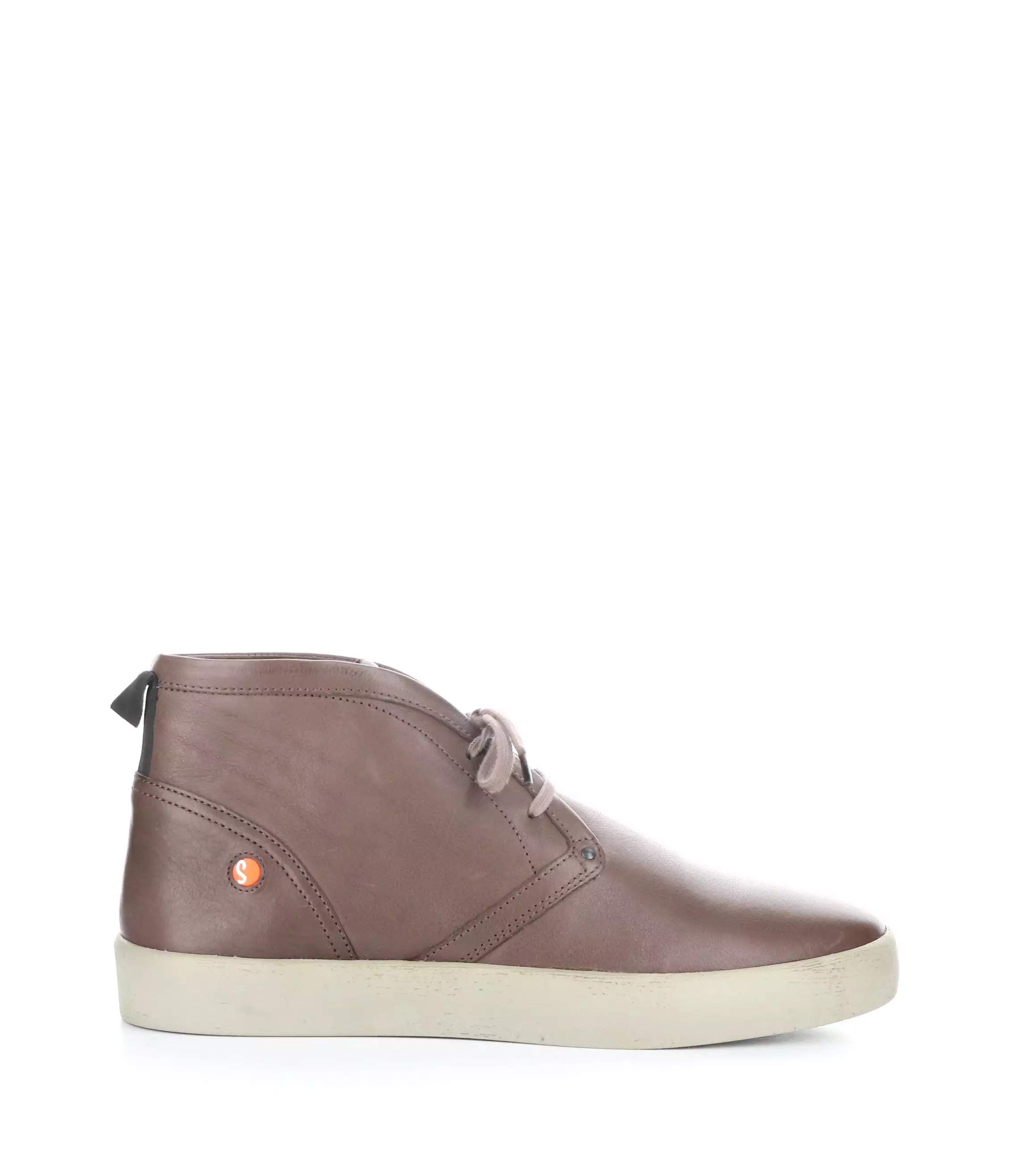 Dark Brown Hi-Top Shoes RUSK704SOF 002