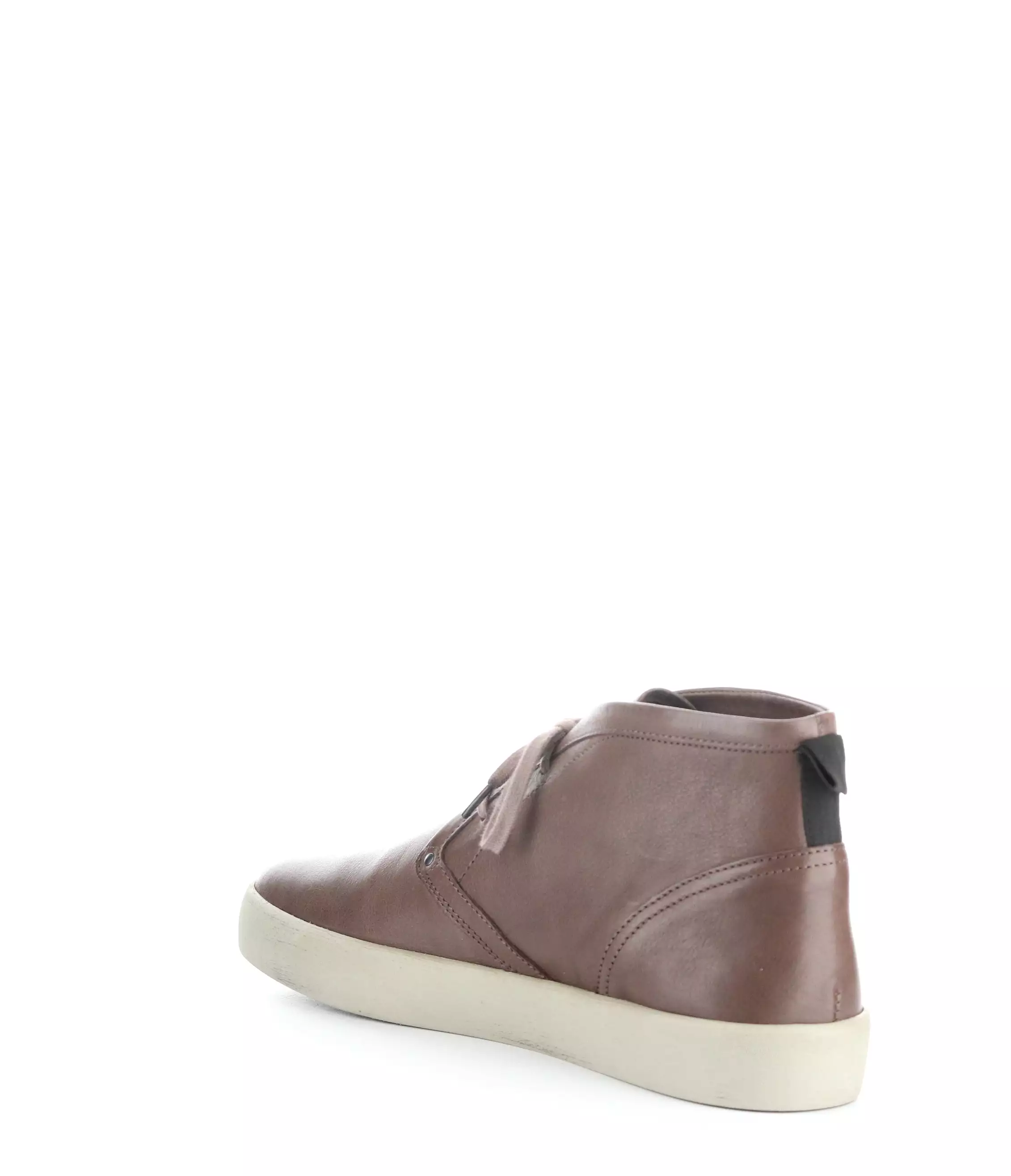 Dark Brown Hi-Top Shoes RUSK704SOF 002