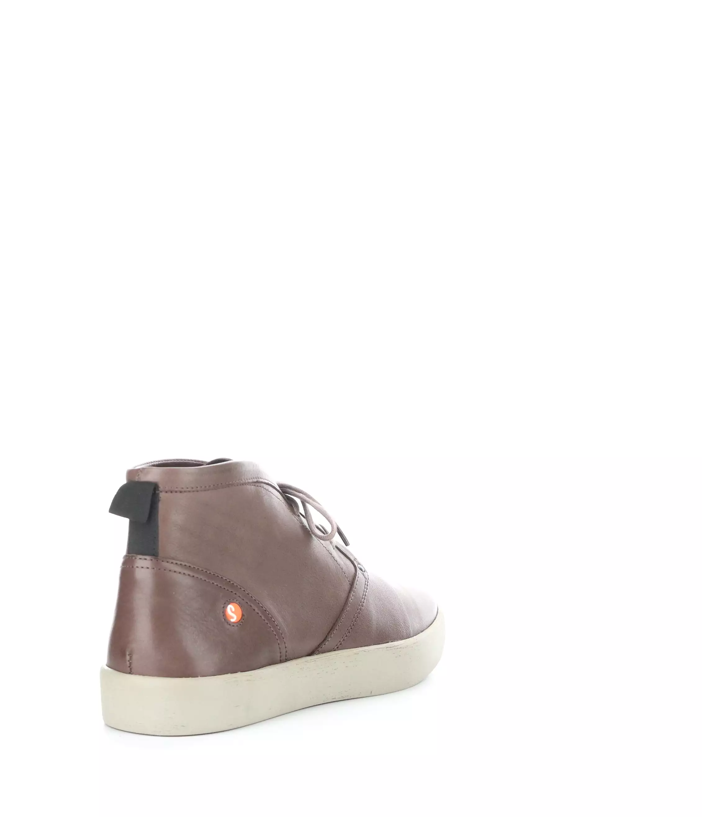 Dark Brown Hi-Top Shoes RUSK704SOF 002