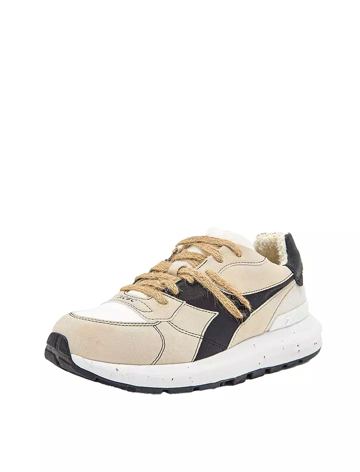 Diadora Women's Kmaro 42 Loop ACBC Trainers | Black and White