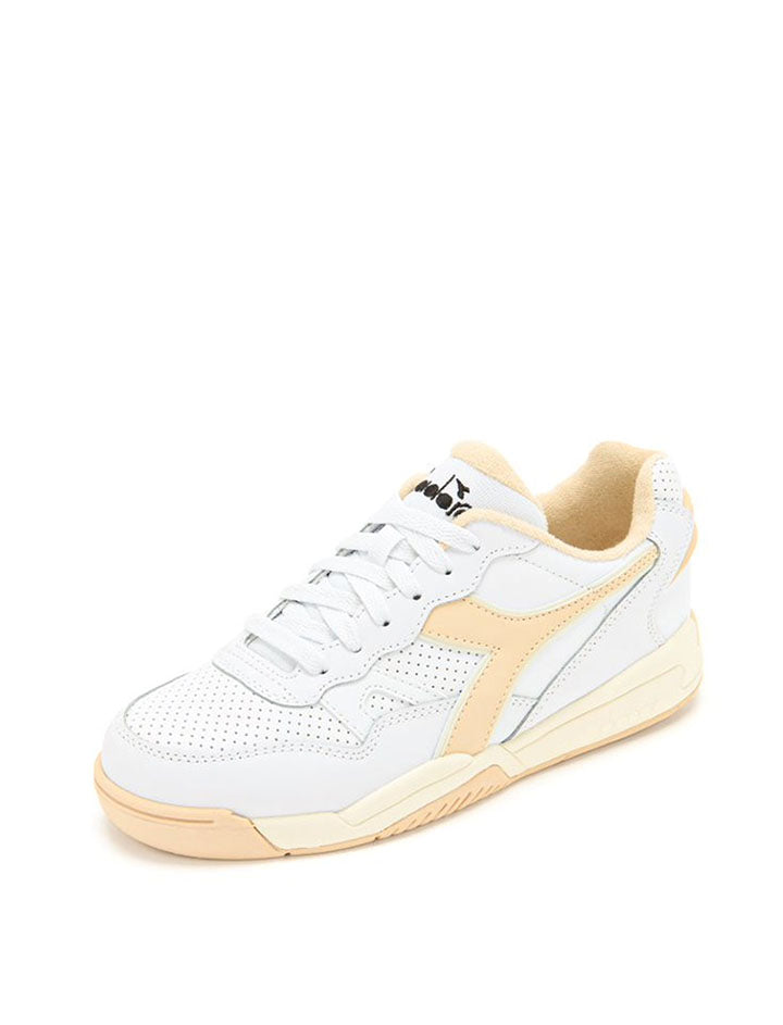 Diadora Women's Pristine White Winner Trainers