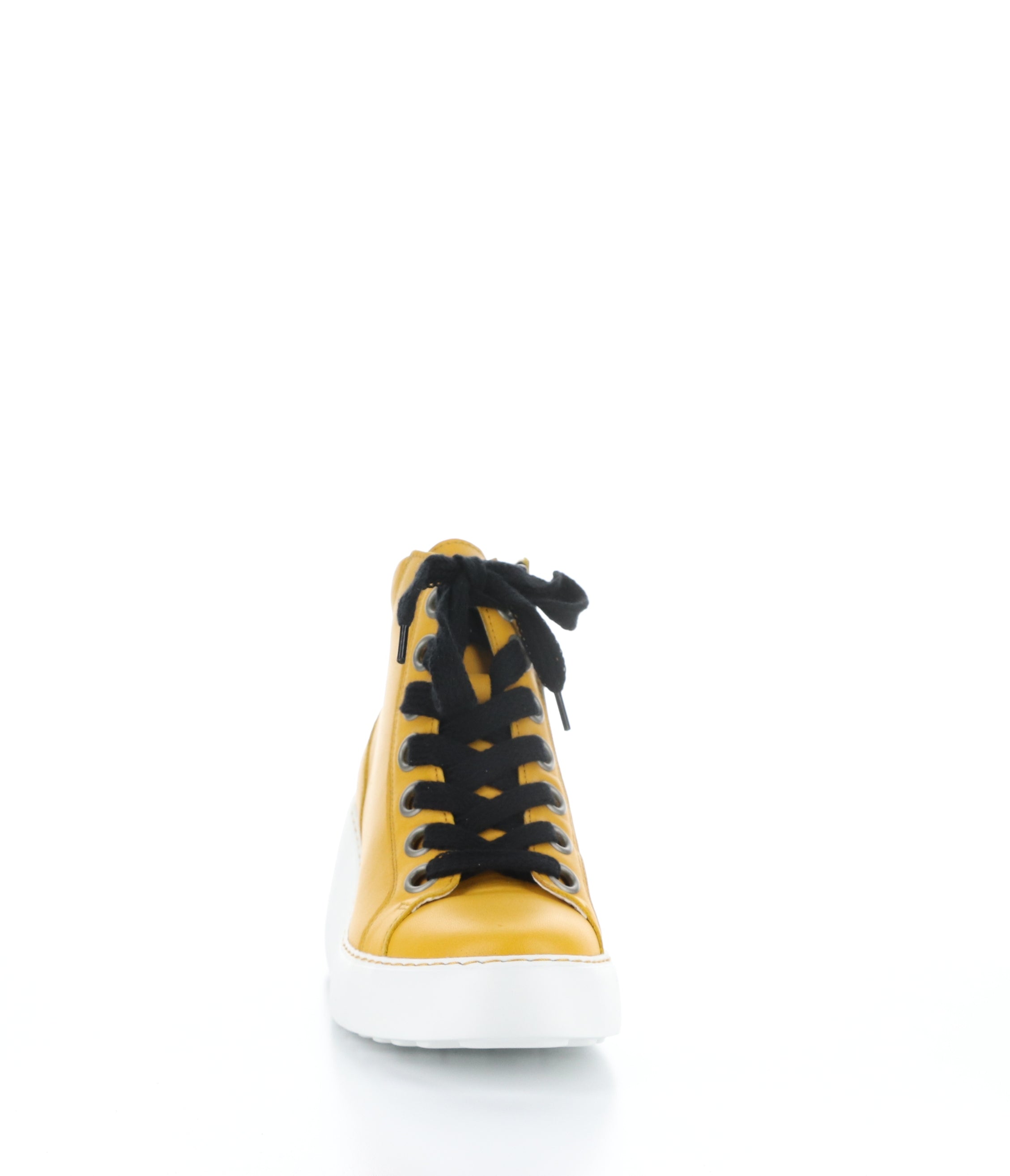 Dice 468 Fly 002 Mustard High-Top Sneakers.