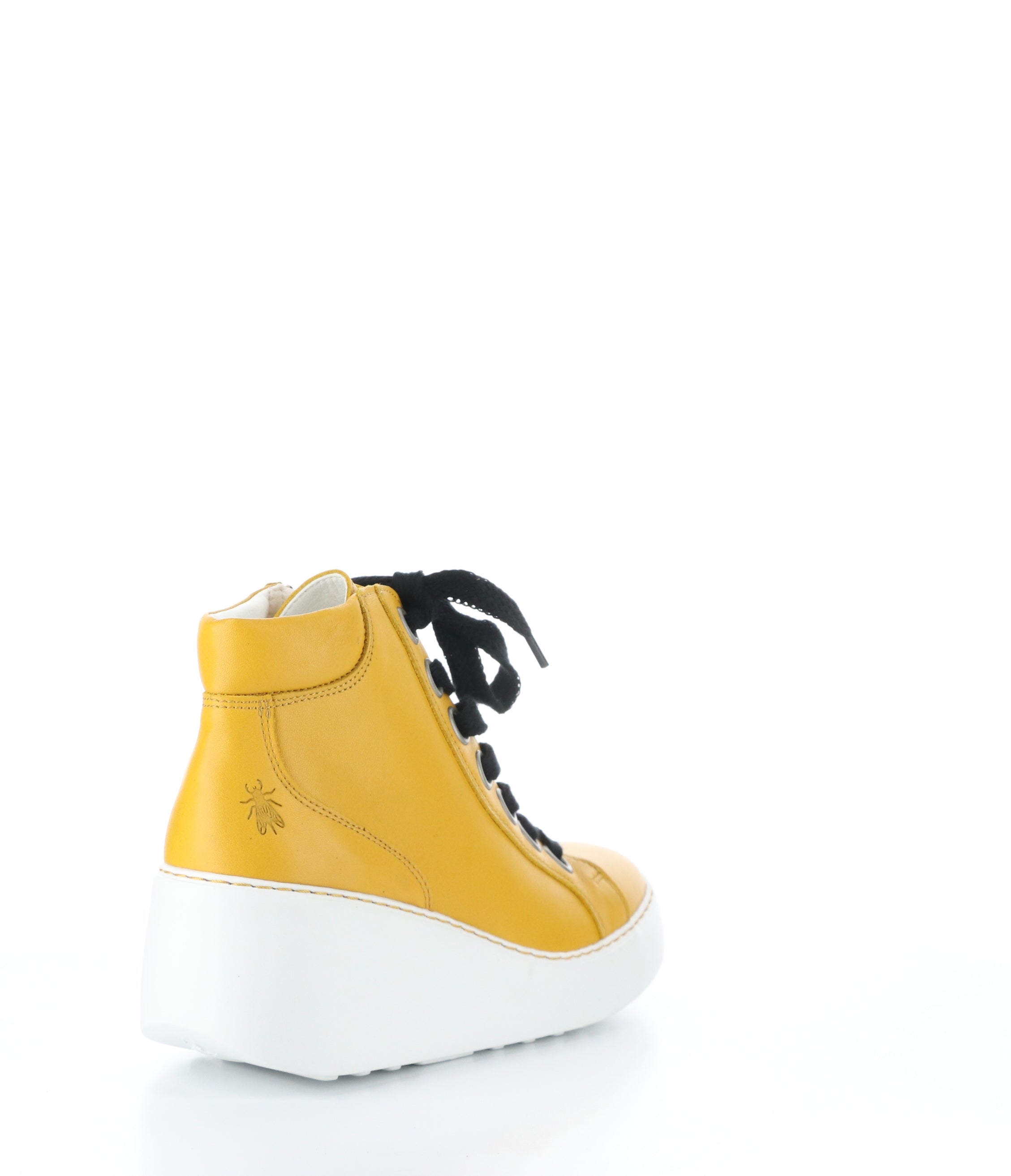 Dice 468 Fly 002 Mustard High-Top Sneakers.