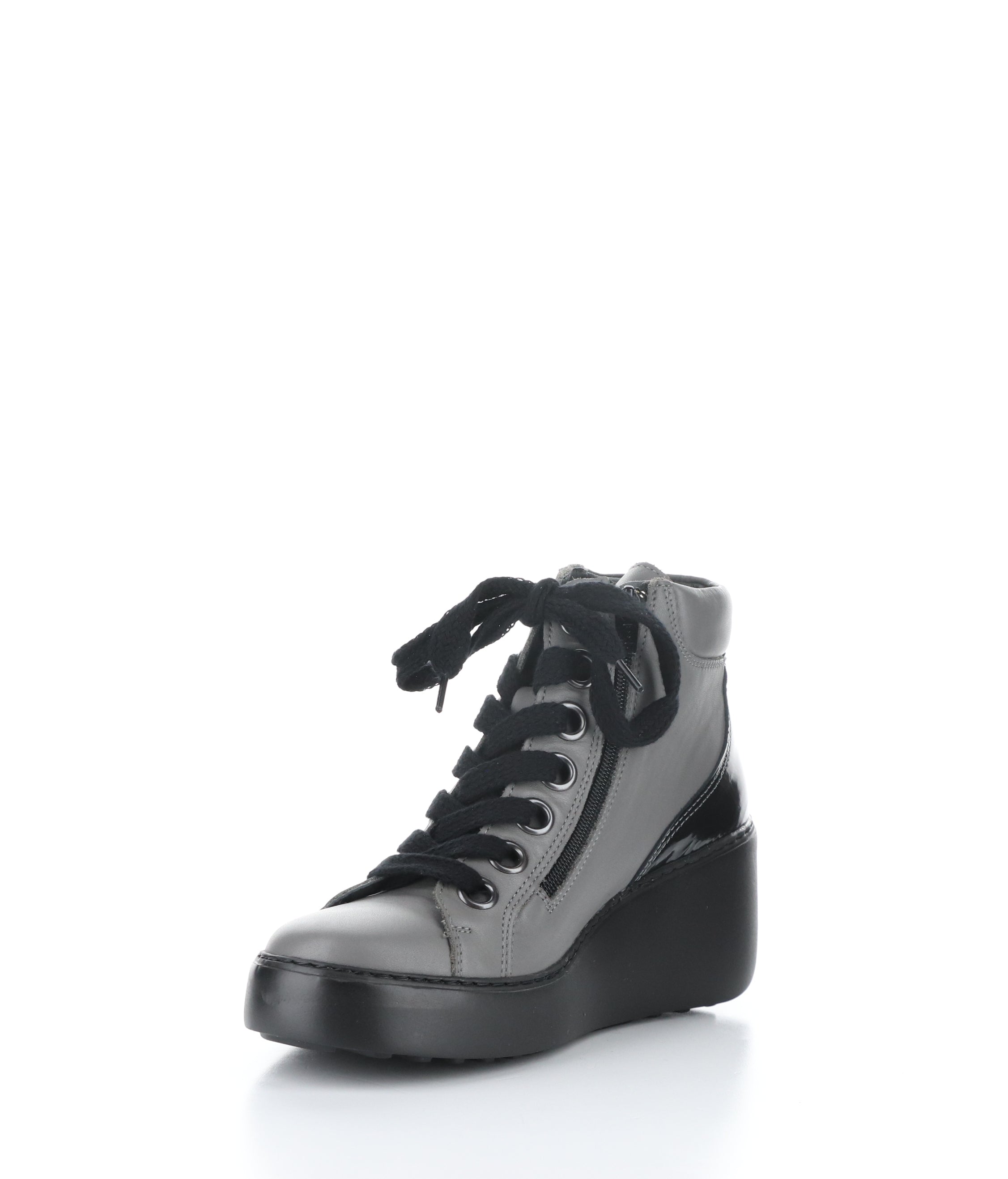 DICE468FLY 001 GREY/BLACK High Top Shoes