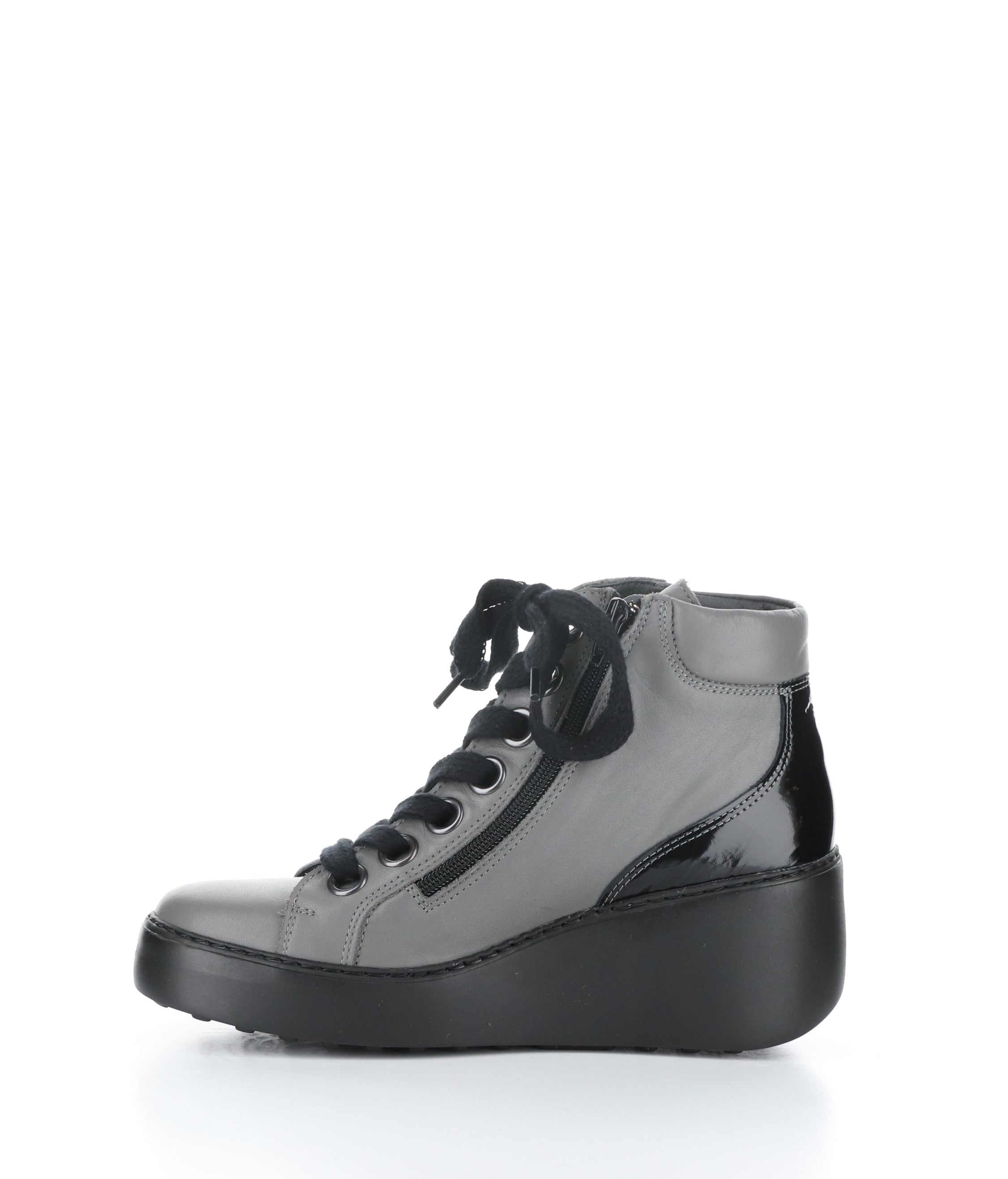 DICE468FLY 001 GREY/BLACK High Top Shoes