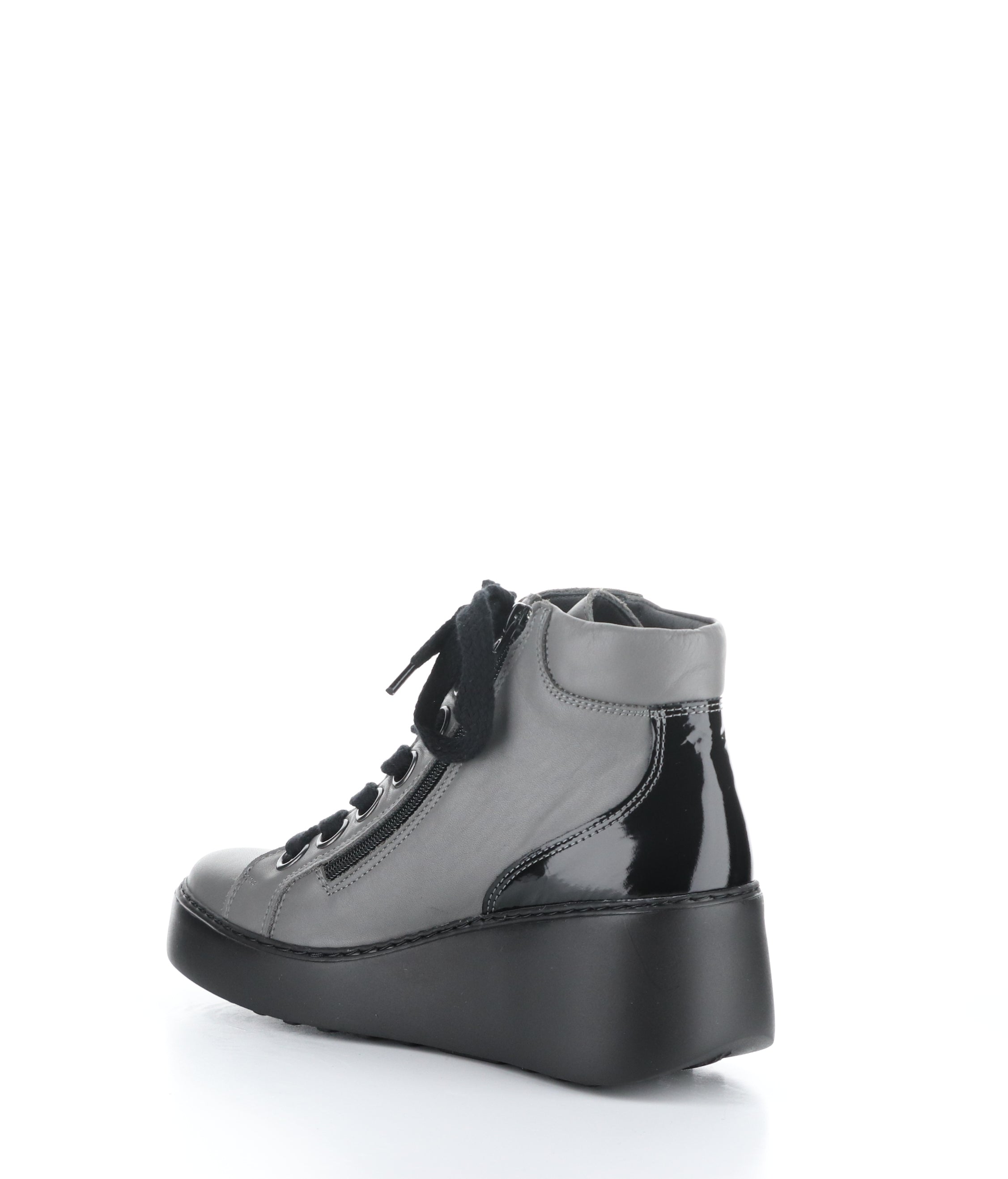 DICE468FLY 001 GREY/BLACK High Top Shoes