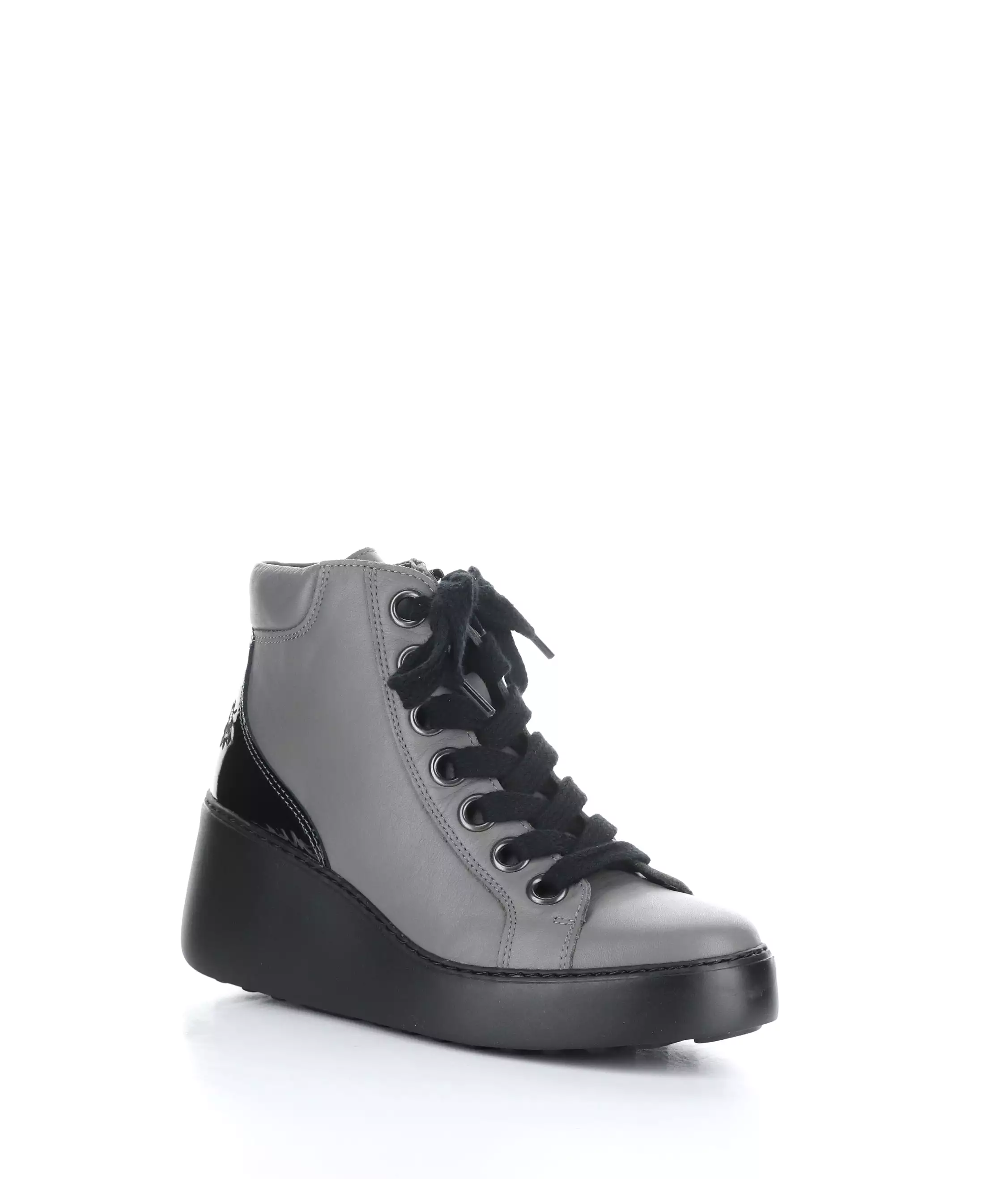 DICE468FLY 001 GREY/BLACK High-Top Sneakers