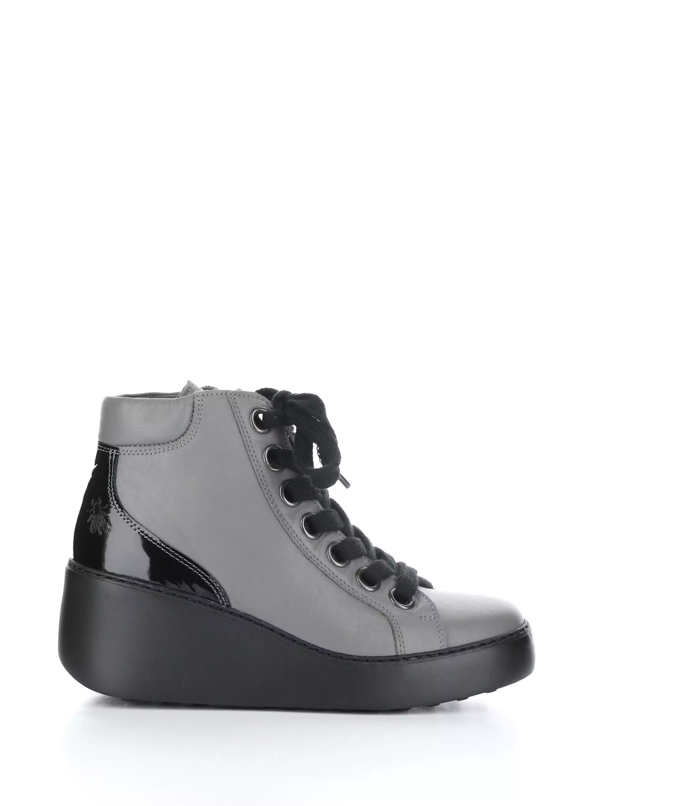 DICE468FLY 001 GREY/BLACK High-Top Sneakers