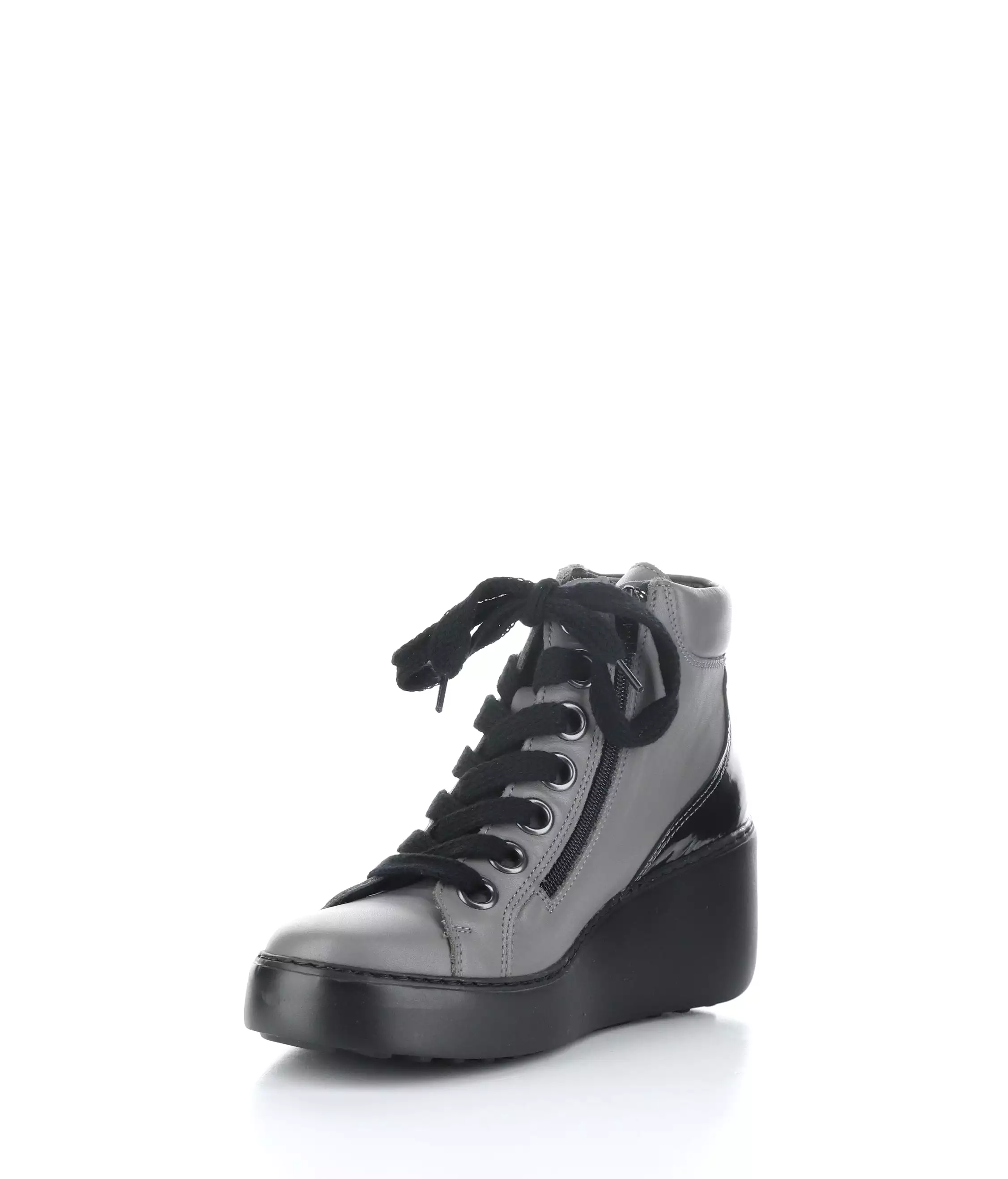 DICE468FLY 001 GREY/BLACK High-Top Sneakers