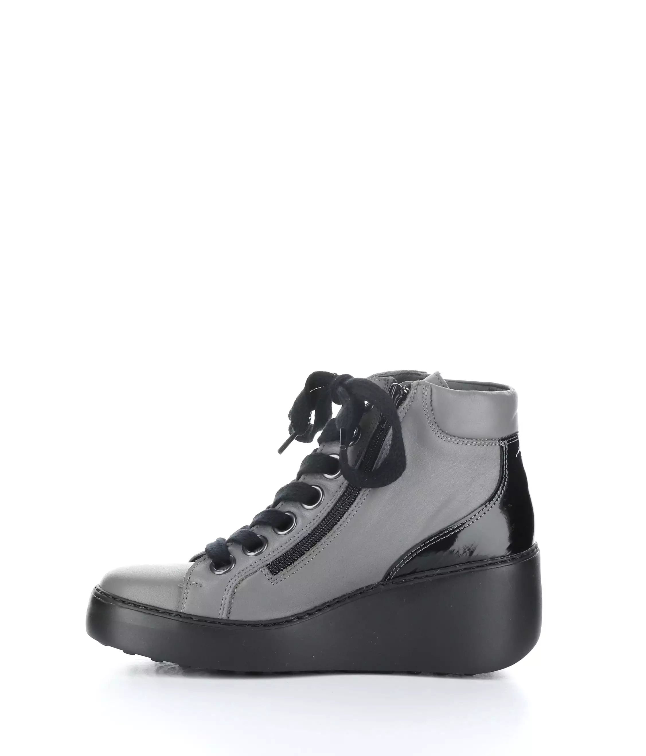 DICE468FLY 001 GREY/BLACK High-Top Sneakers