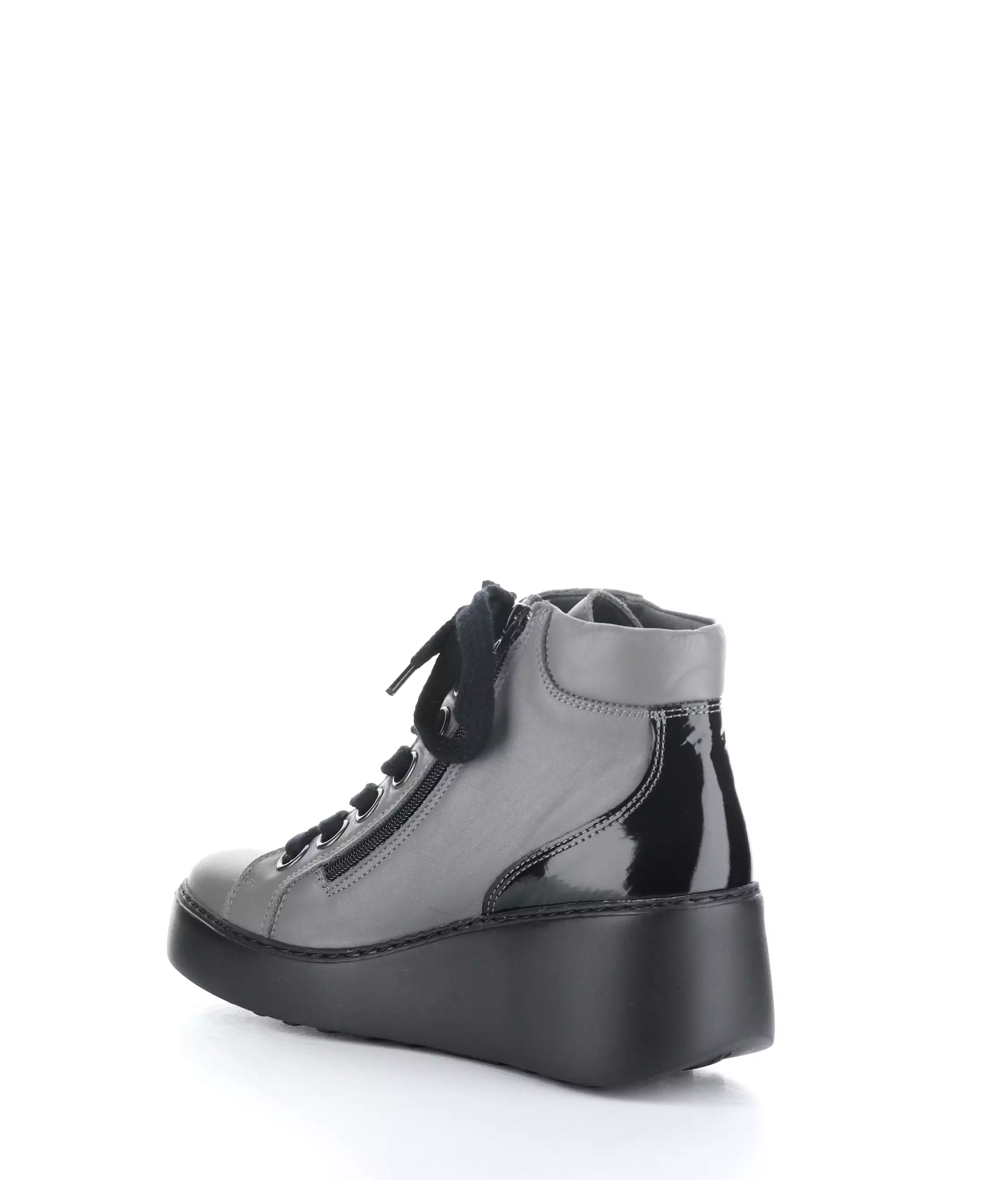 DICE468FLY 001 GREY/BLACK High-Top Sneakers