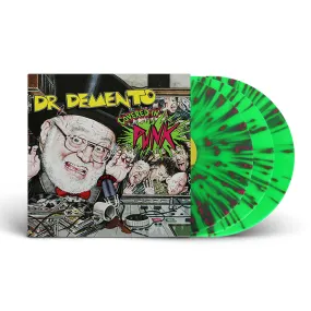 Dr. Demento Covered in Punk 3LP Neon Pink with Green Splatter Vinyl