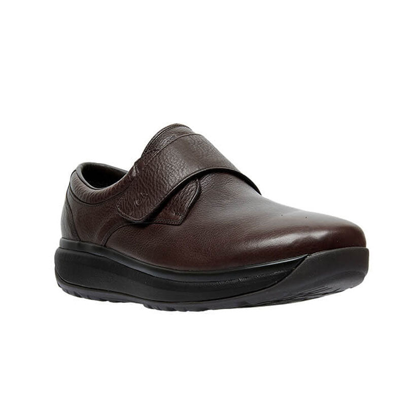 Edward Men's Wide Fit Velcro Leather Shoe