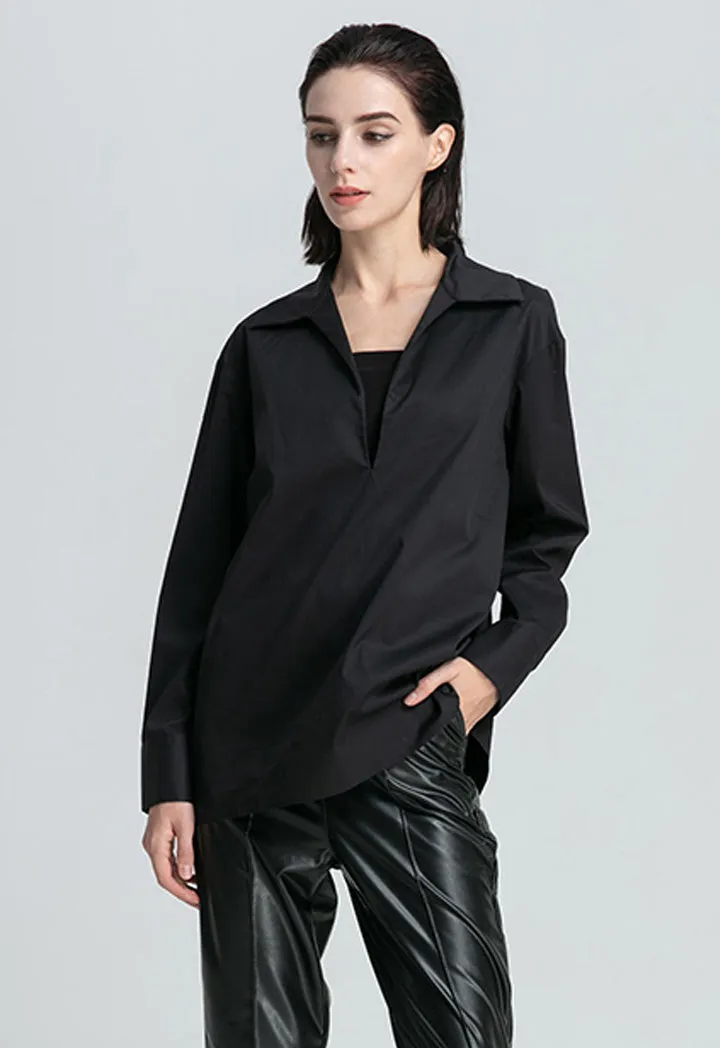 Effortless Straight Fit Blouse