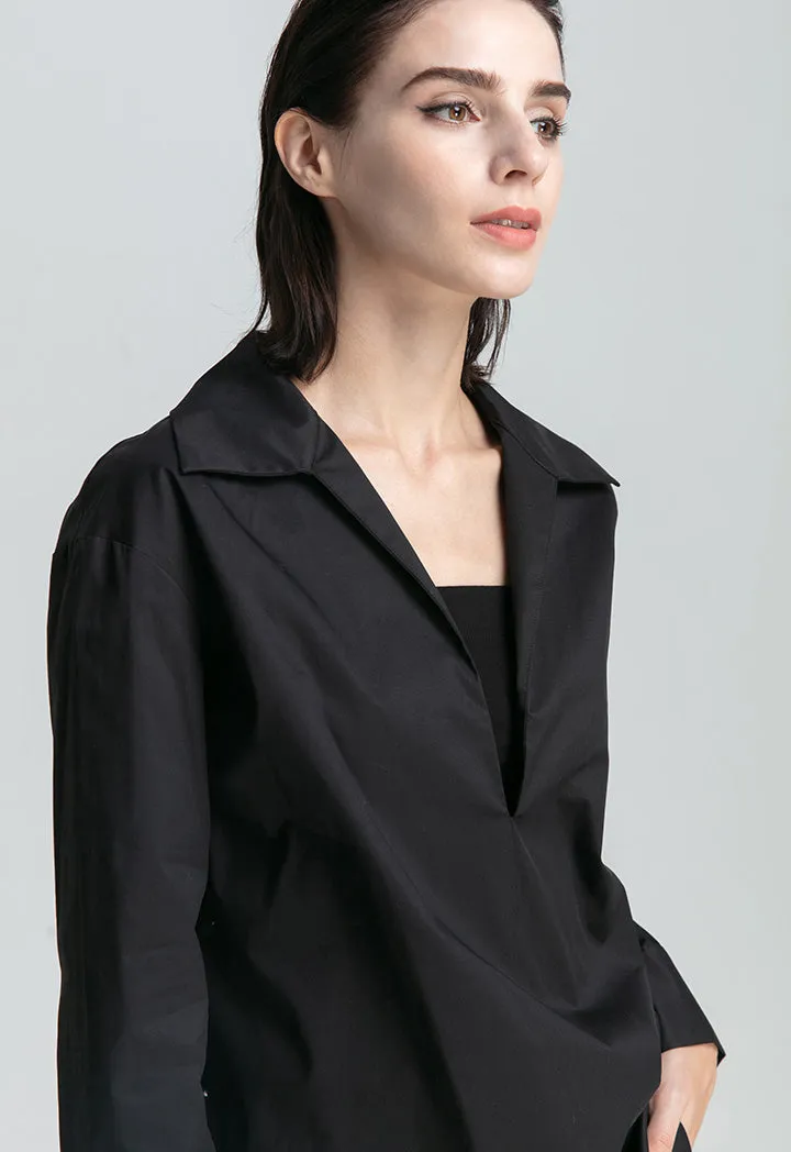 Effortless Straight Fit Blouse