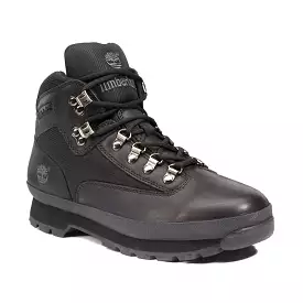 Euro Hiker Waterproof Black Nubuck for Men