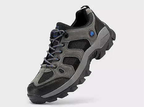 FitVille Men's Hiking Shoes - Slip-Resistant Outdoor Footwear