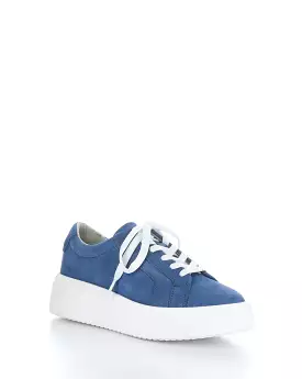 Flavia Ibiza Blue Lace-up Shoes - Best Price, Affordable & Stylish.