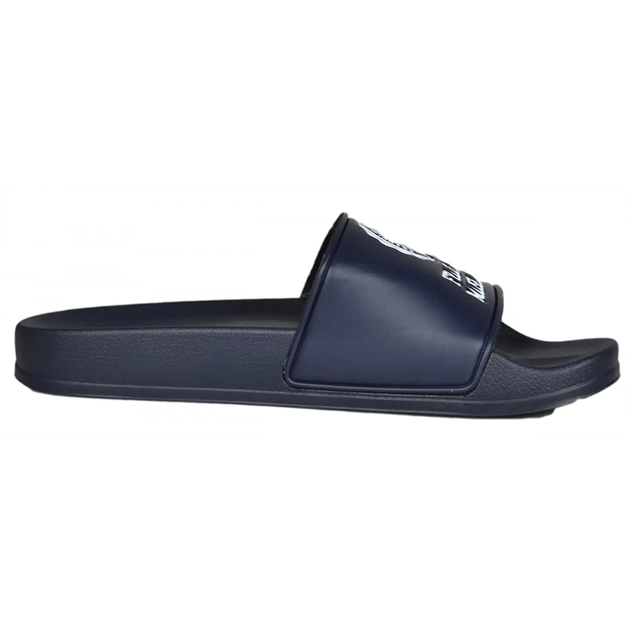 Franklin and Marshall Footwear Slip On Sliders Navy