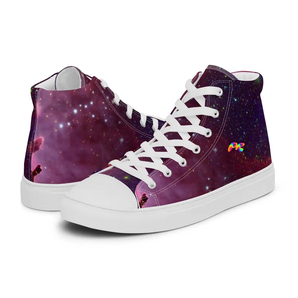 Galaxy Women's High Top Sneakers