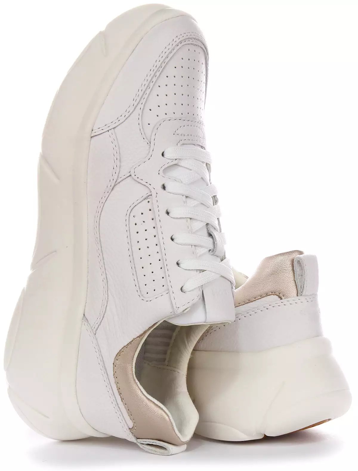 Geox White Women's Nebula 2.0 XB Trainers