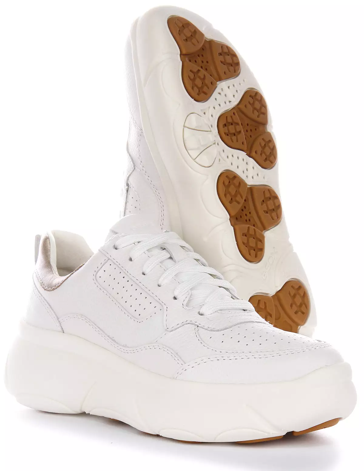 Geox White Women's Nebula 2.0 XB Trainers