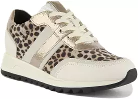 Geox Women's Beige D Tabelya Sneakers