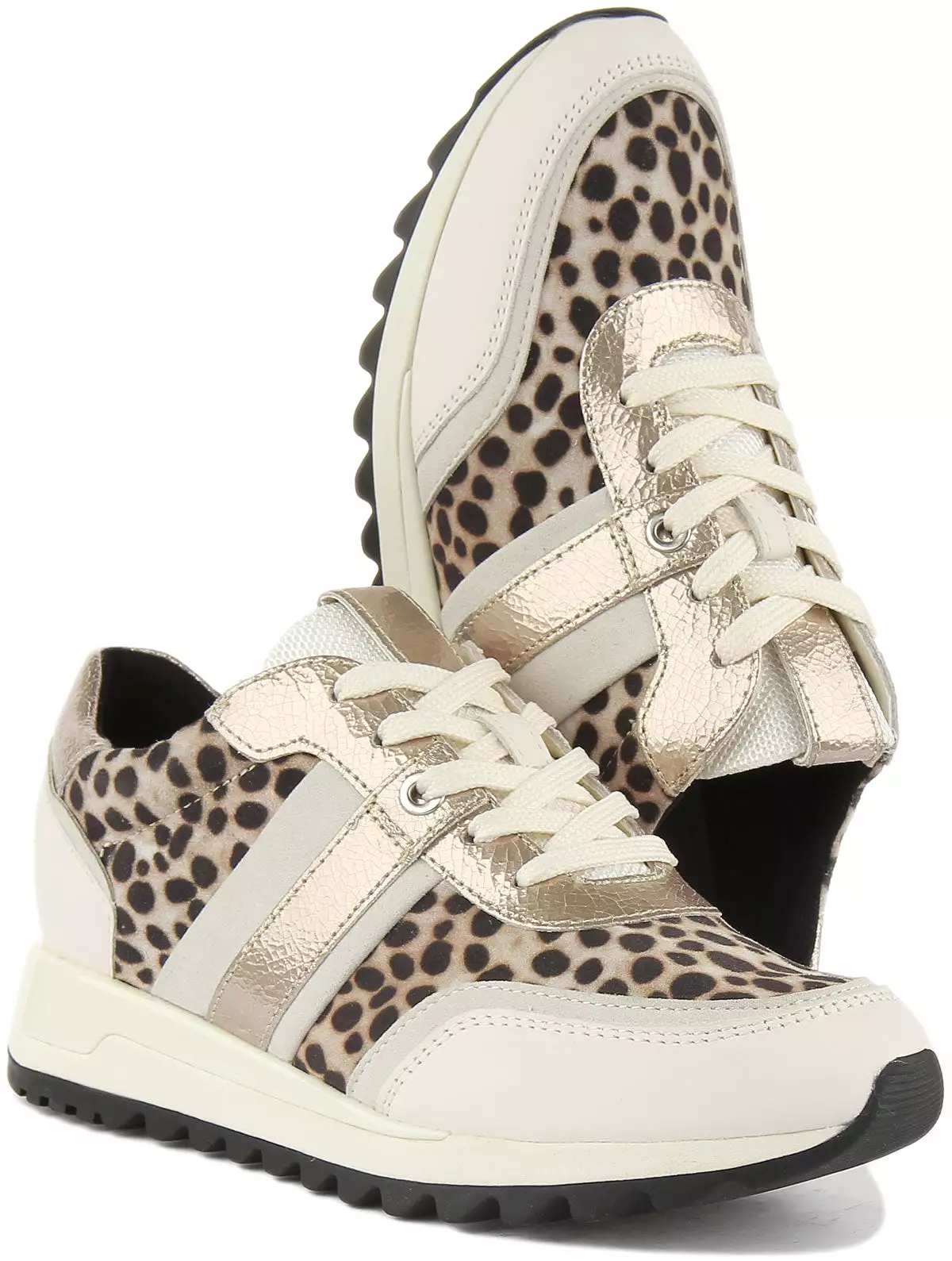 Geox Women's Beige D Tabelya Sneakers