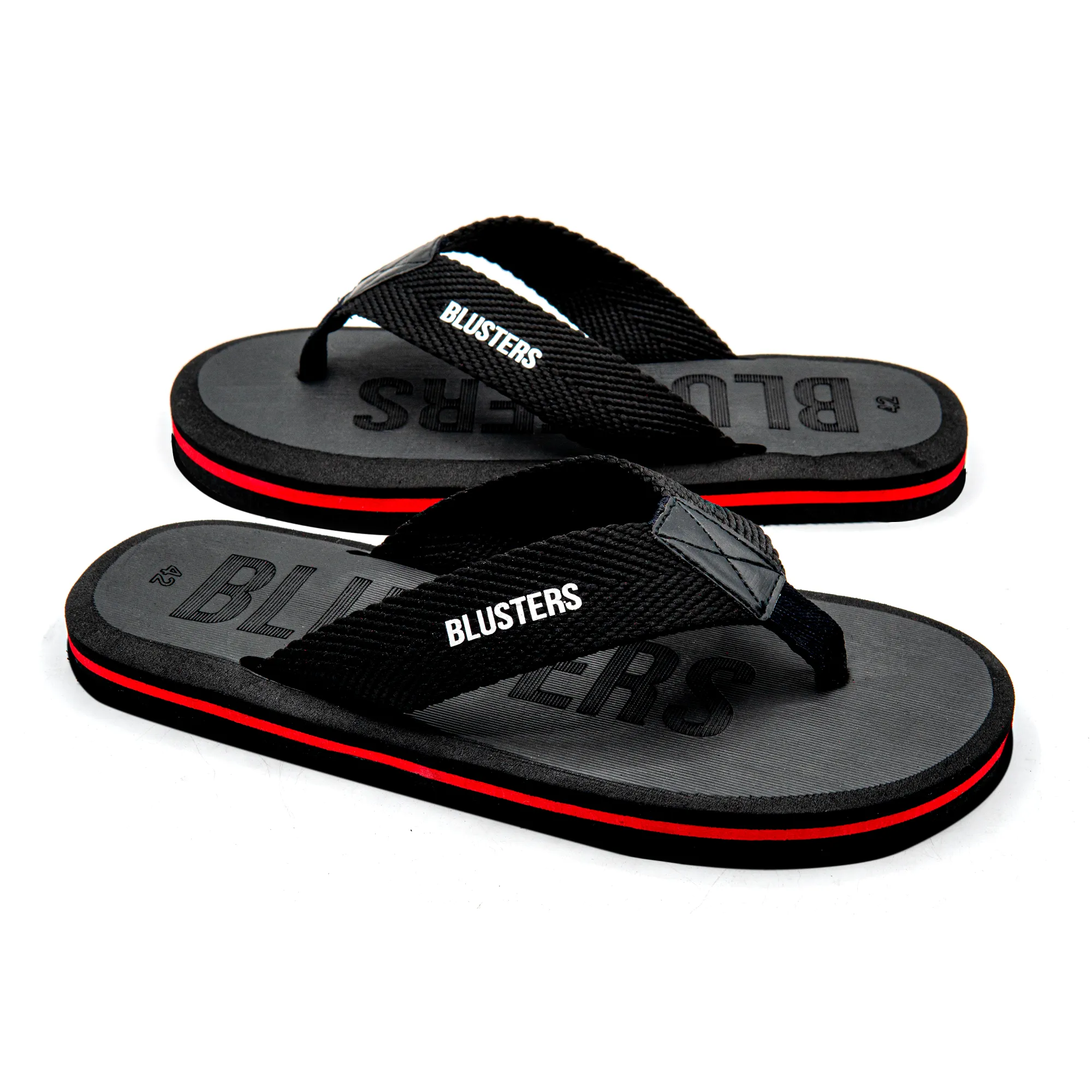 Grey Cross Flip Flop