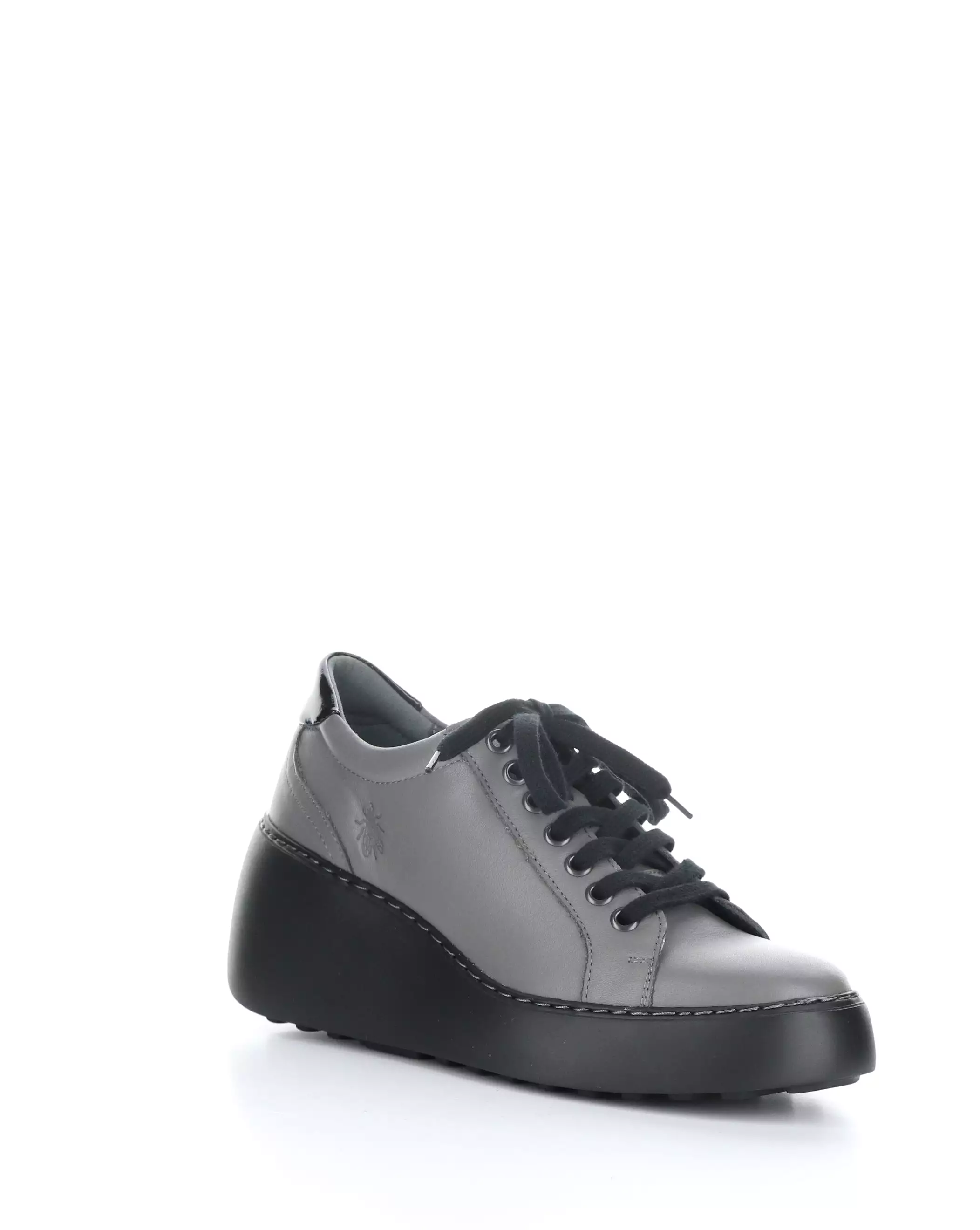 Grey Lace-up Shoes