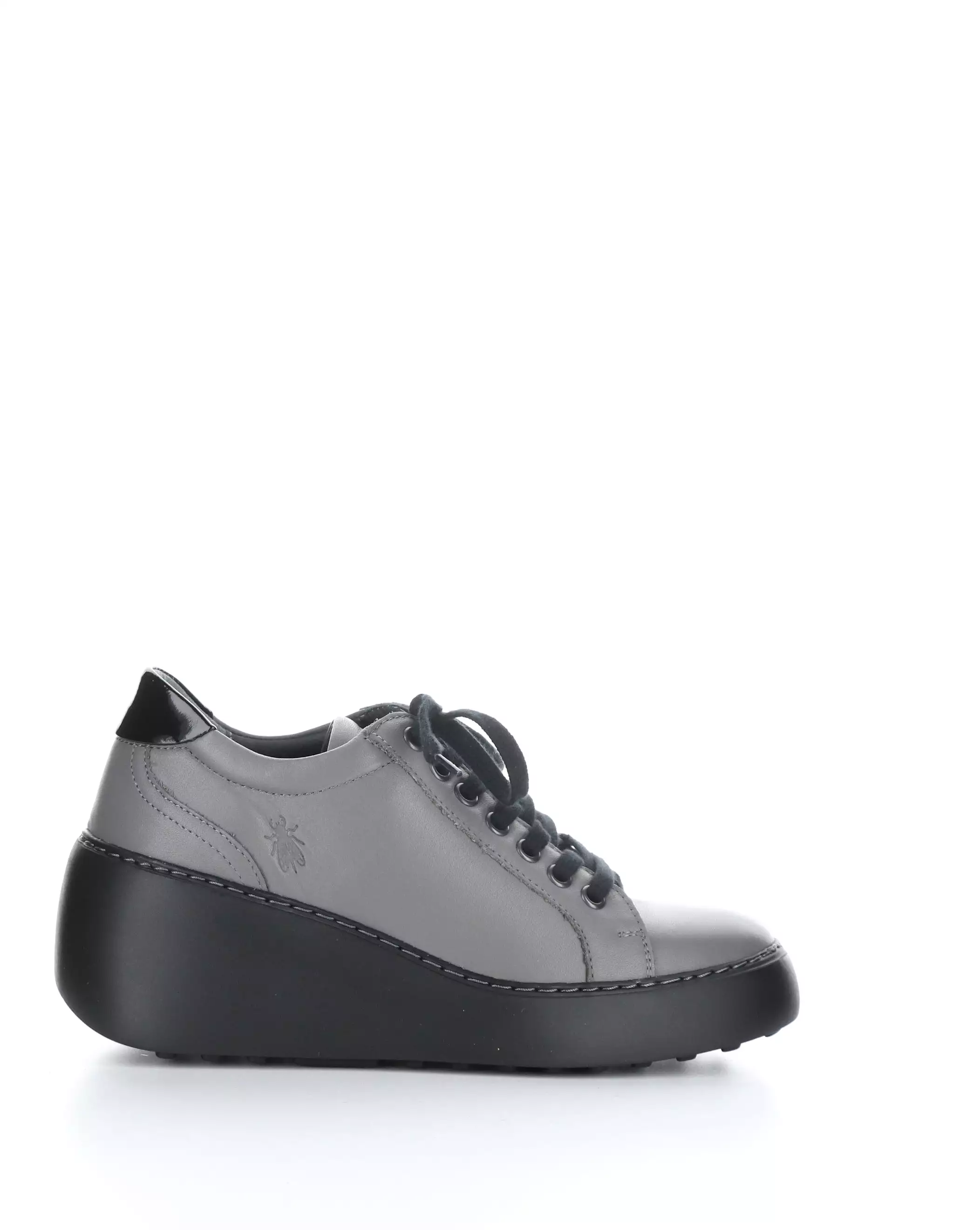 Grey Lace-up Shoes