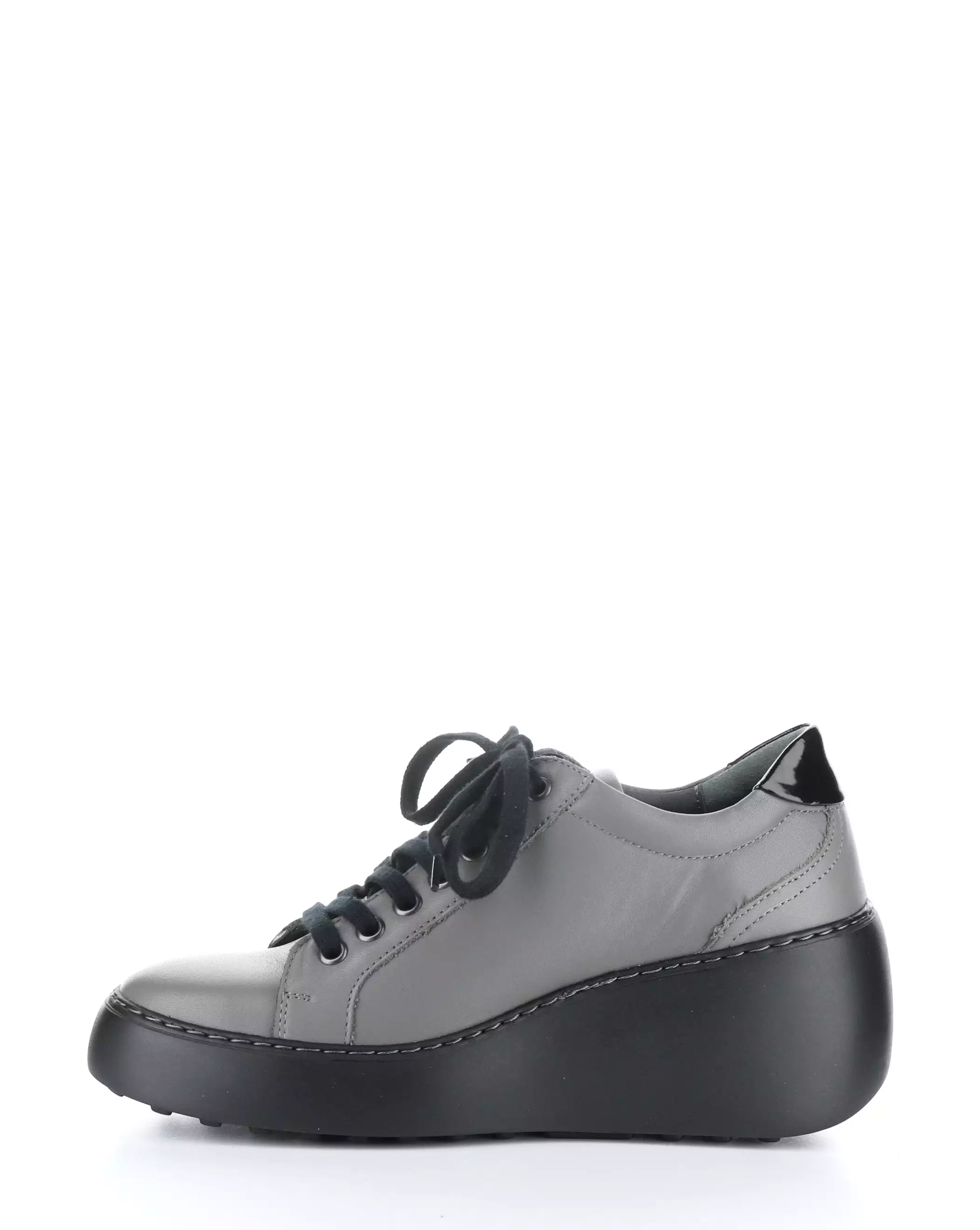 Grey Lace-up Shoes