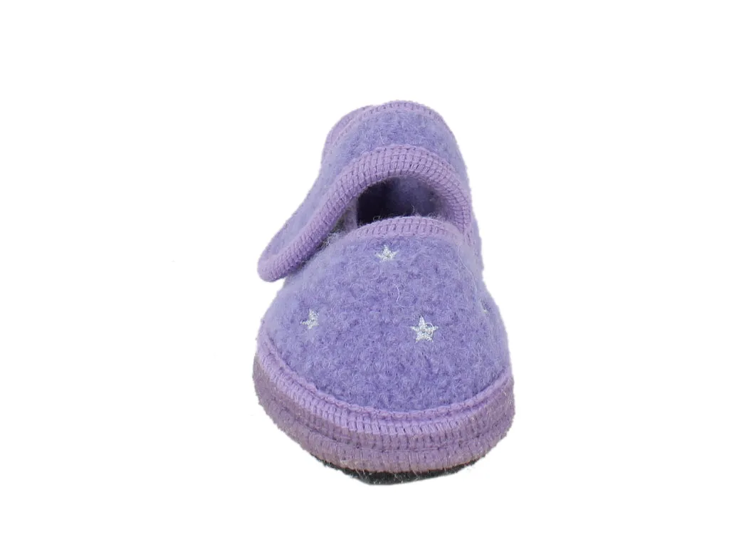 Haflinger Kids' Slippers Starlight Orchid