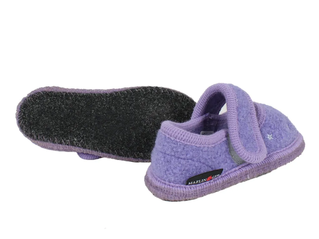 Haflinger Kids' Slippers Starlight Orchid