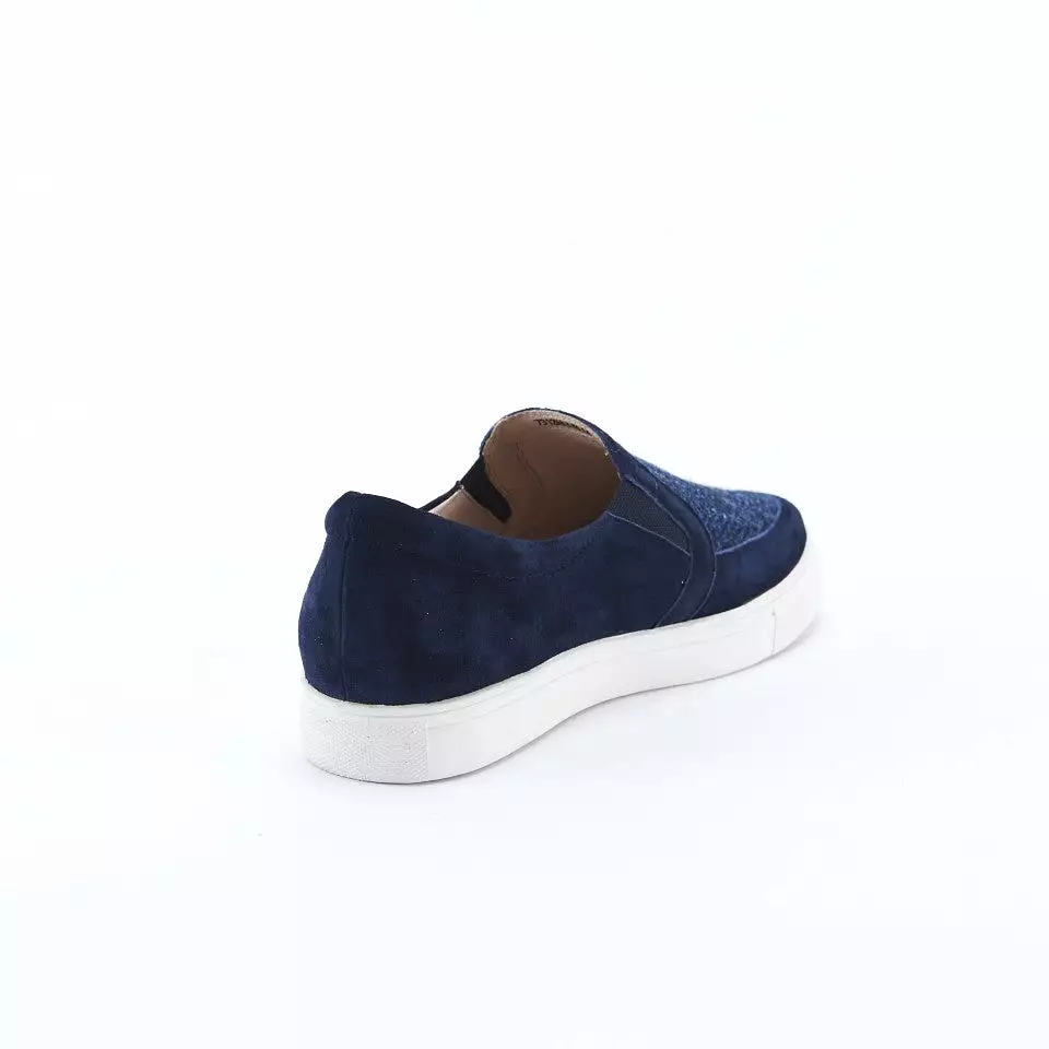 Harris Tweed & Suede Trainers for Women in 3 colors