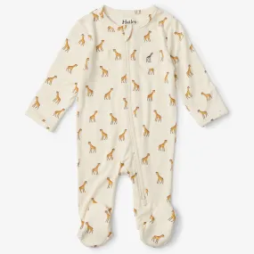 Hatley Baby Footed Coverall - Little Giraffes