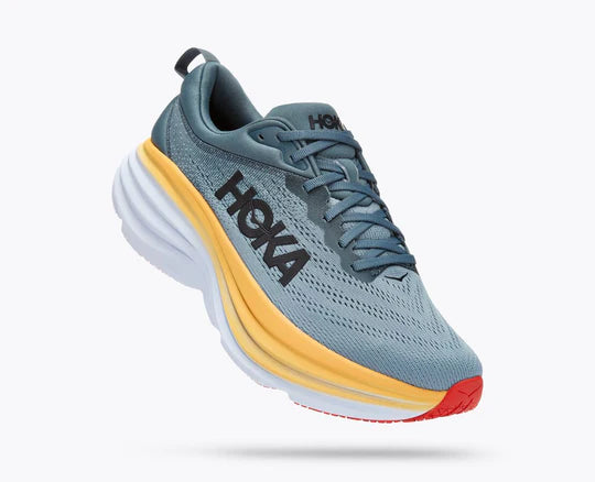 Hoka Men's Bondi 8 - Goblin Blue/Mountain Spring - GBMS 1123202