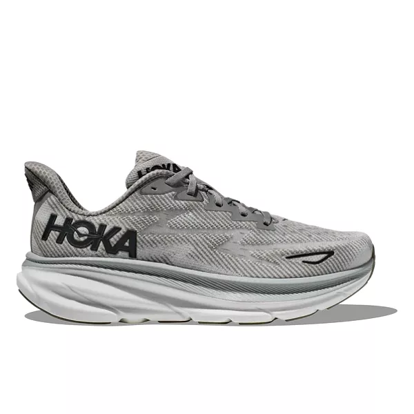 HOKA Men's Clifton 9 Wide - Harbor Mist/ Black | Shop Now