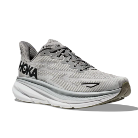 HOKA Men's Clifton 9 Wide - Harbor Mist/ Black | Shop Now