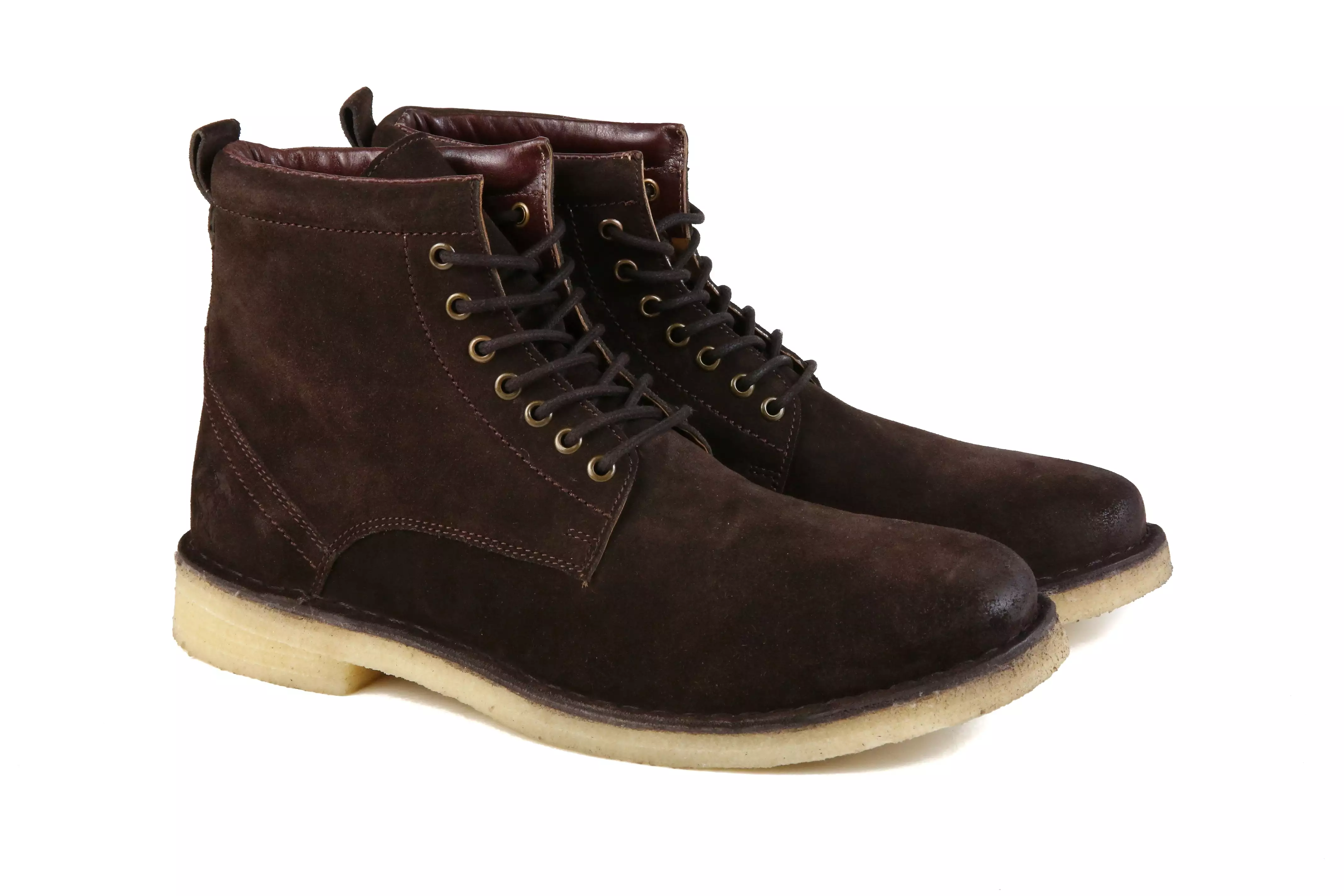 Hunter Laced Boot Chocolate