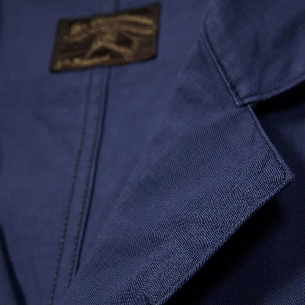 Homestead Antique Chino Coverall Jacket - Navy Blue