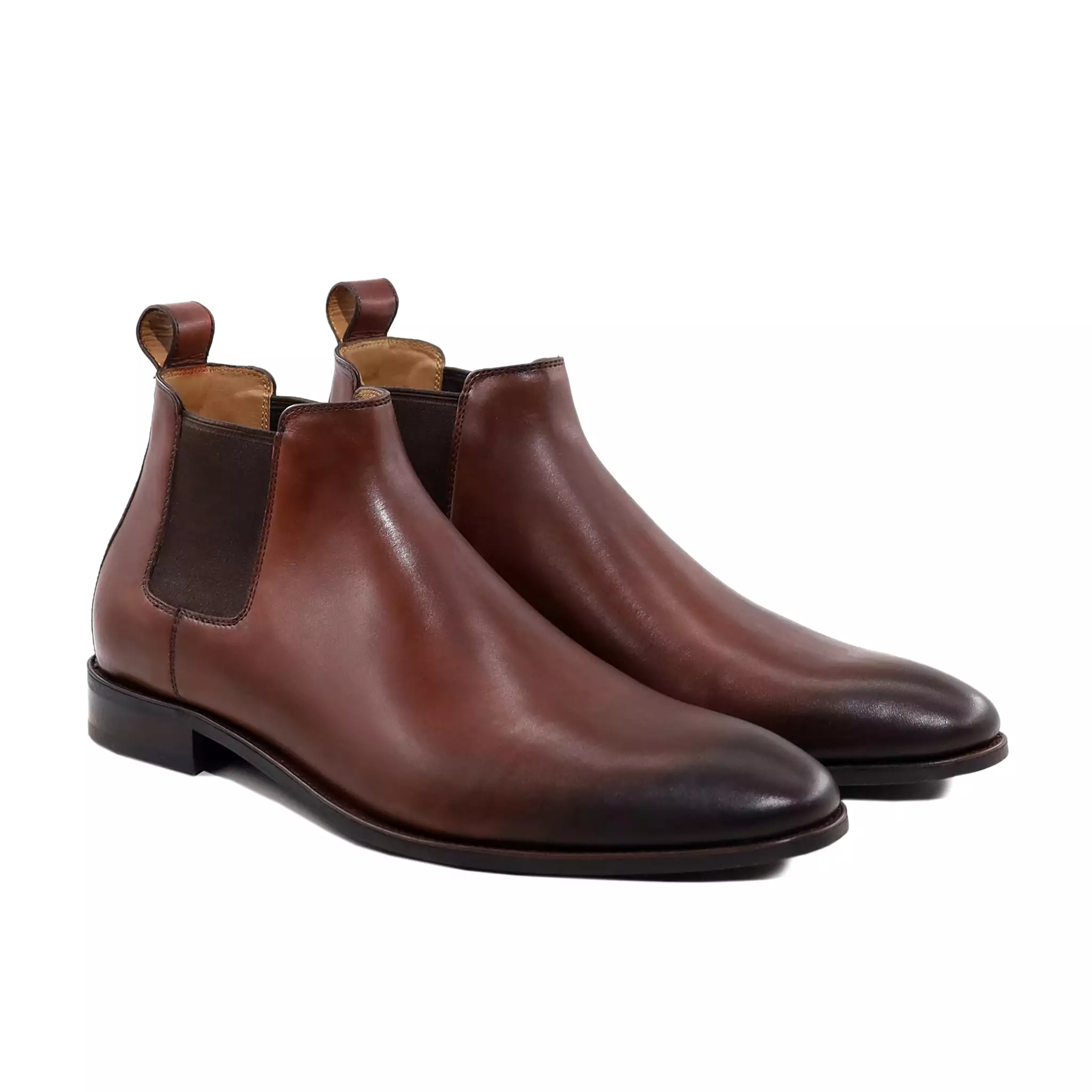 Khair - Men's Oxblood Leather Chelsea Boot