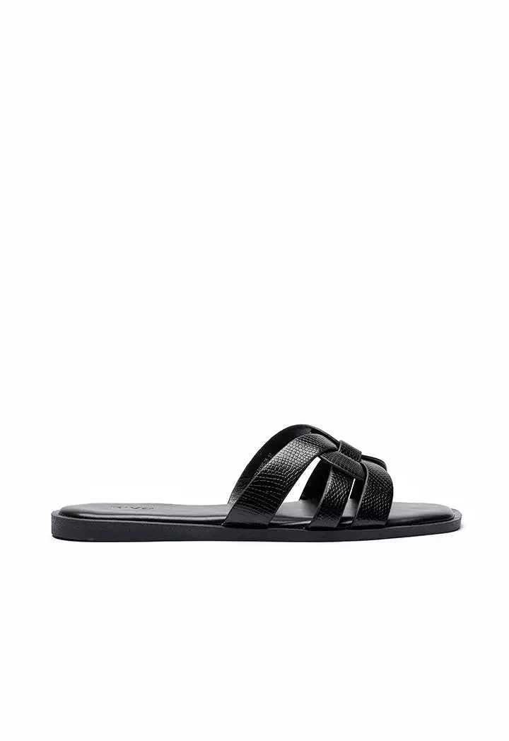 Knotted Slip On Sandals