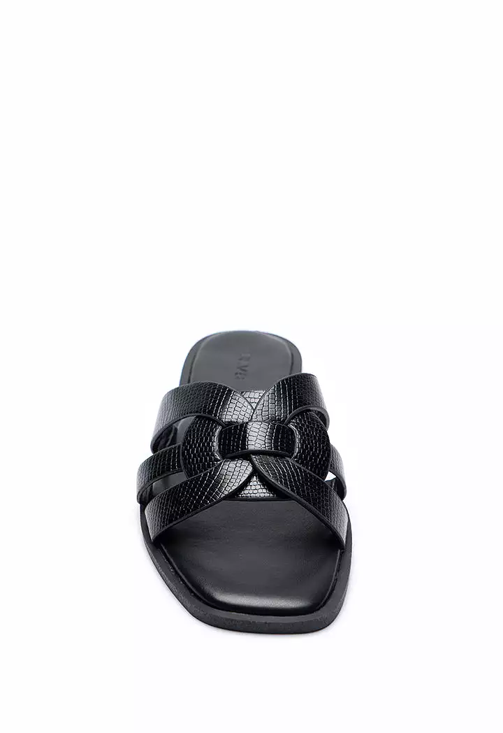 Knotted Slip On Sandals