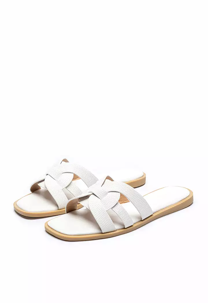 Knotted Slip On Sandals