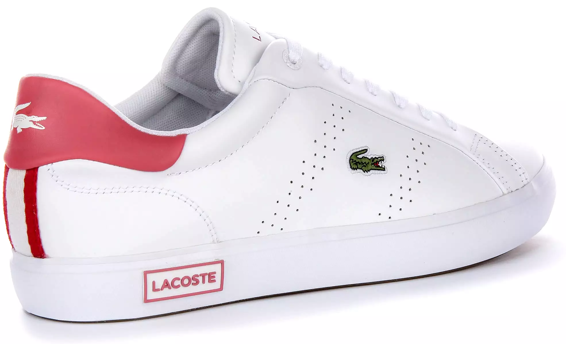 Lacoste Powercourt 2.0 Women's Sneakers - White Pink