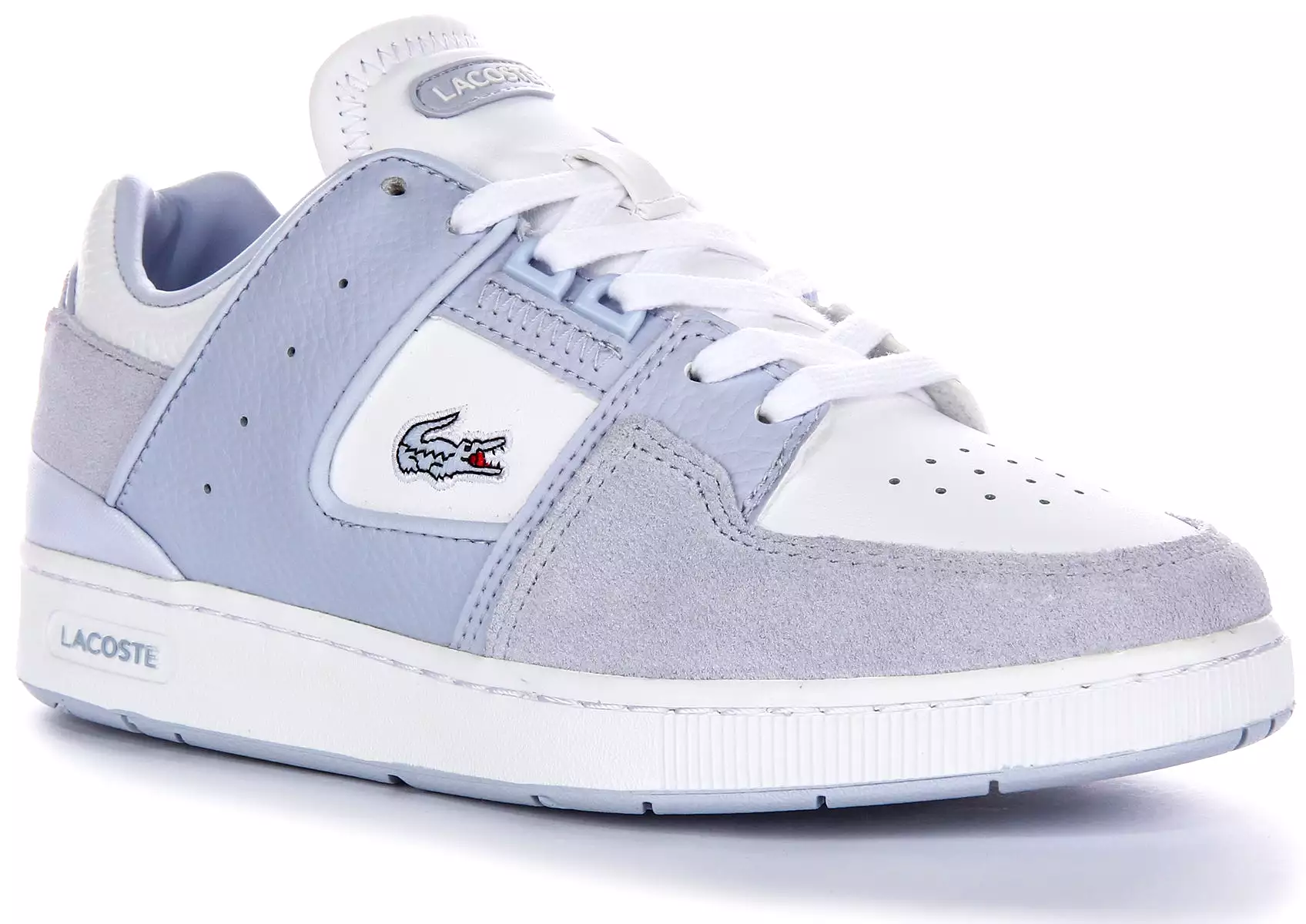 Lacoste Women's Court Cage - White Blue.