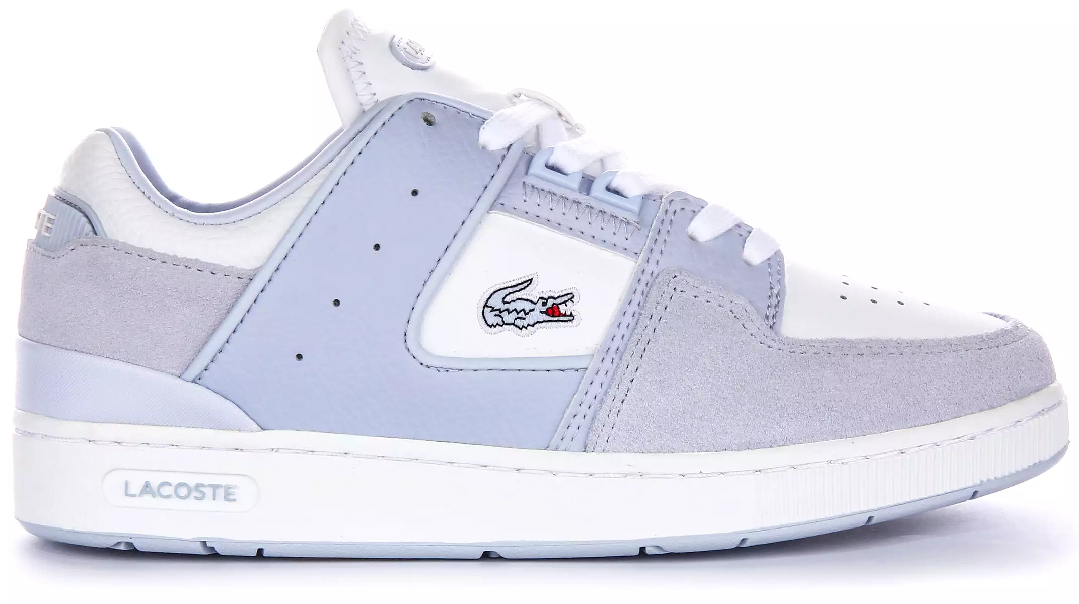 Lacoste Women's Court Cage - White Blue.